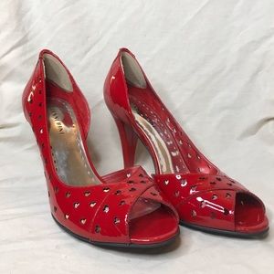 Gianni Bini Vicki peep toe heels